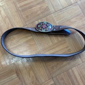 Vera Pelle Genuine Leather Classico Italia Belt L 36/38